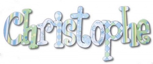 Preppy Boy Hand Painted Wall Letters