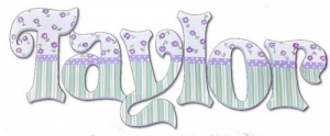 Sweet as a Daisy Hand Painted Wall Letters