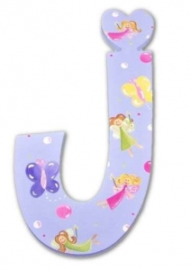 Pretty Fairies Hand Painted Wall Letters