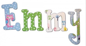 Brooke Bedding Hand Painted Wall Letters
