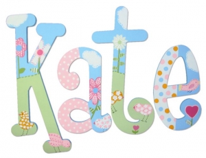 Molly Chick Painted Wall Letters