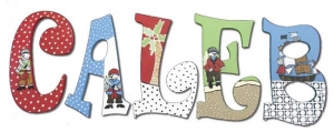 Playful Pirates Painted Wall Letters