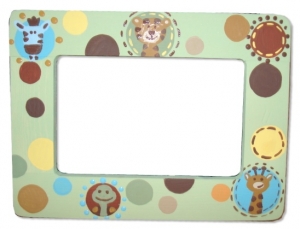 Painted Single Frame - Jungle Green
