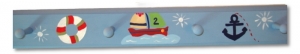 Wooden Wall Pegs - Nautical