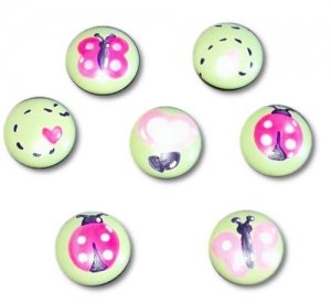 Nail Covers and Knobs - Ladybug