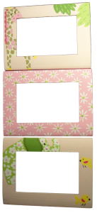 Hanging Frame Trio - Jungle Jill
