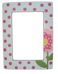 Painted Single Frame - Spring Flowers