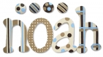 Cool Cappuccino Hand Painted Wall Letters