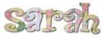 Emily Bedding Hand Painted Wall Letters