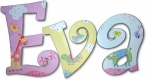 Jungle Love Hand Painted Wall Letters