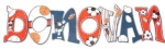 Mickey Sports Hand Painted Wall Letters