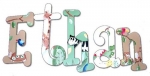 Zanzibar Hand Painted Wall Letters