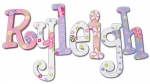 Spring Flowers Hand Painted Wall Letters