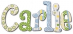 Stella Bedding Hand Painted Wall Letters