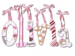 Sweet Shop Hand Painted Wall Letters