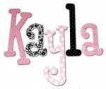 Kayla Pepper Hand Painted Wall Letters