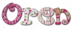 Oren Designs Hand Painted Wall Letters