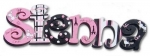 Ooh la la Hand Painted Wall Letters