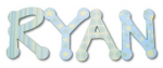 Preppy Boy 2 Hand Painted Wall Letters