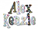Color Craze Hand Painted Wall Letters