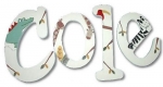 Zanzibar Cole Hand Painted Wall Letters