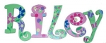 Happy Riley Hand Painted Wall Letters