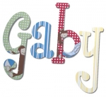 Curious George Hand Painted Wall Letters