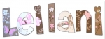 Mia Rose Bedding Hand Painted Wall Letters