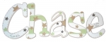Little Star Hand Painted Wall Letters