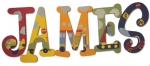 Transportation Time Painted Wall Letters