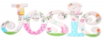 Happi Tree Owls Painted Wall Letters