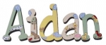 Farmyard Hand Painted Wall Letters