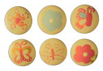 Nail Covers and Knobs - Butterfly Flower
