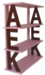 Tall Monogram Shelf